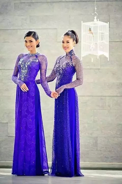 越南式旗袍 奥黛 哥顿服饰